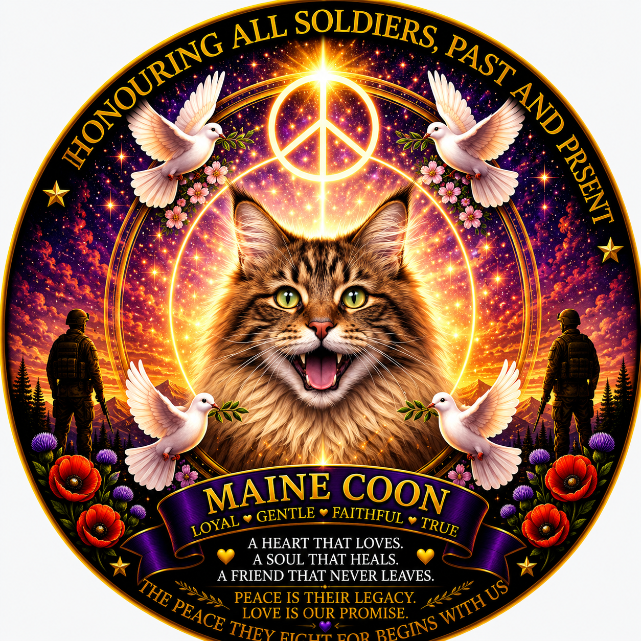 Cat sticker CAT037